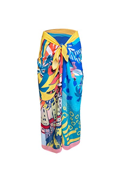 Bolder Emily Miami Silk Chiffon Pareo