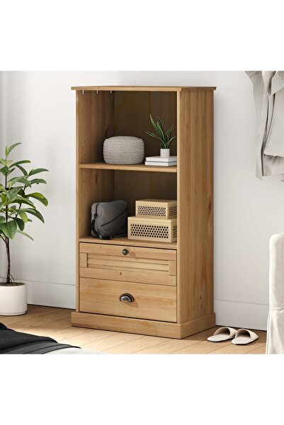 Concept Bibliotecă VIGO, 60x35x114,5 cm, lemn masiv de pin