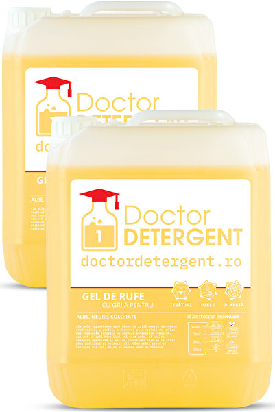 Doctor Detergent 5L Tei Înflorit + 5L Tei Înflorit (Perfect pentru familie)