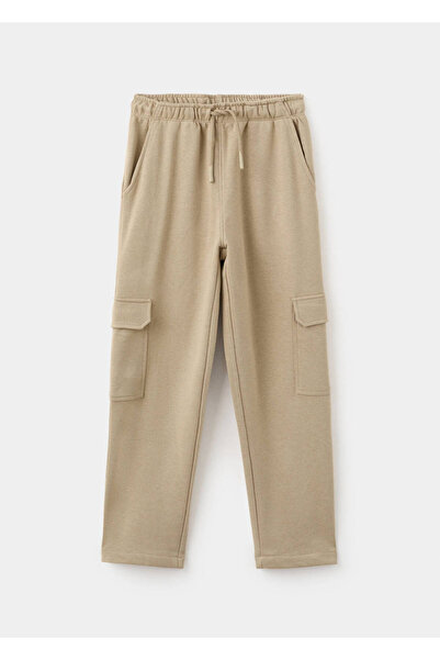 MANGO Kids İpli jogger kargo pantolon