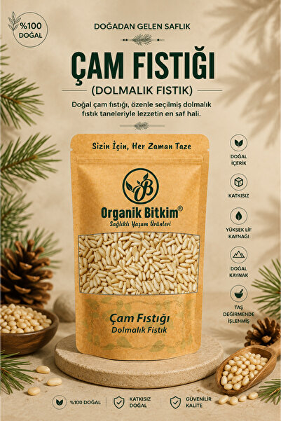 OB Organik Bitkim Çam Fıstığı (DOLMALIK FISTIK) 50 gr