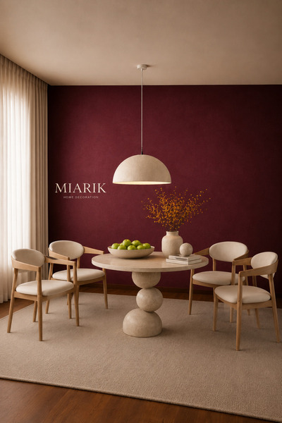 MIARIK DESIGN Ahsap Yemek Masası
