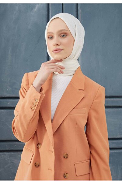 Freshscarfs Bürümcük Şal Kırık Beyaz