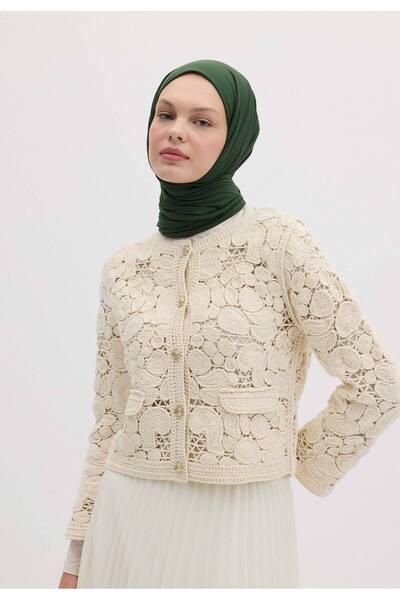 Freshscarfs Bambu Penye Şal Zümrüt