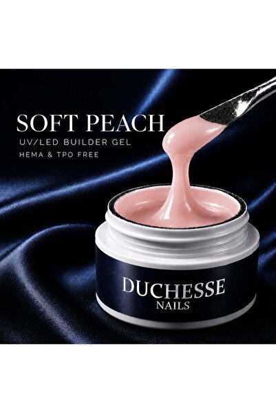 Duchesse Nails Gel de construcție pentru unghii UV/LED, autonivelant, FĂRĂ HE...