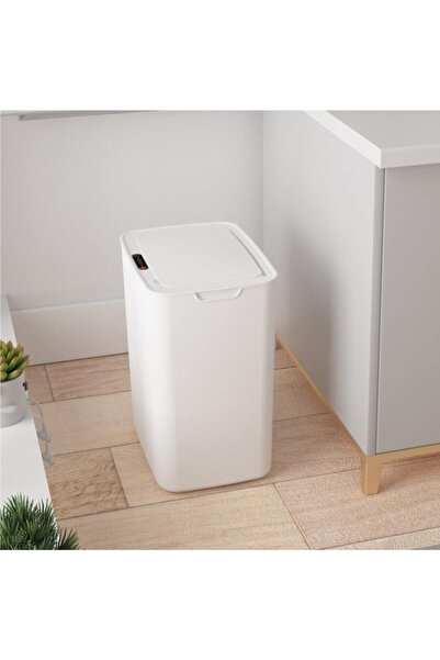 Arabest Automatic Induction Trash Can with Lid, Touchless Electric Sensor Gar...