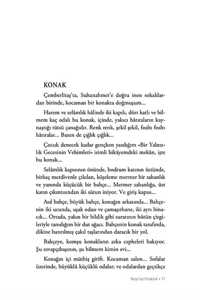Ketebe O ve Ben Necip Fazıl Kısakürek