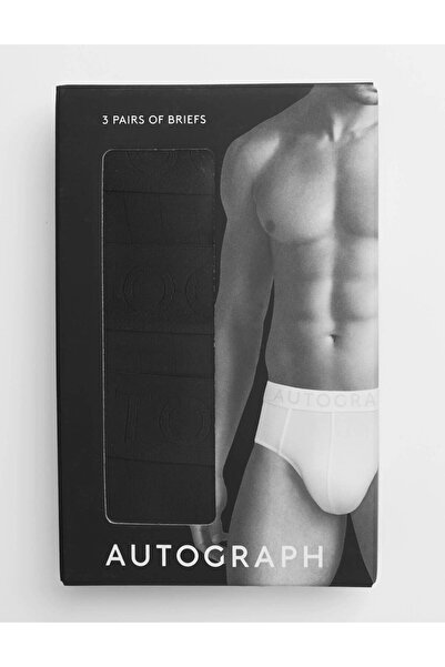 Marks & Spencer 3'lü Supima® Brief Boxer Seti