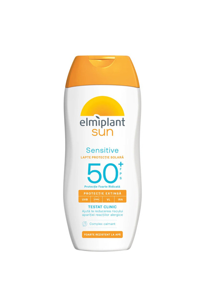 ELMIPLANT Lapte Protectie Solara Sun Sensitive SPF 50, 200 ml