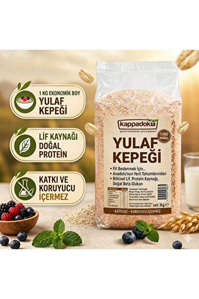 KAPPADOKİA Yulaf Kepeği - Ekonomik Boy - 1 Kg