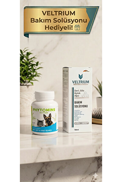 Vedavet Veda Phytomins For Teeth And Bones Kedi Köpek Tamamlayıcı 100 Kapsül