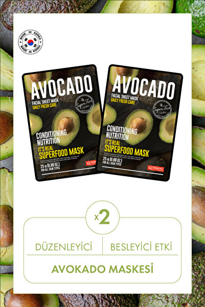 Dermal Regulating and Nourishing Avocado Mask 25Gr Set of 2