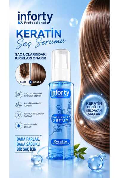 İNFORTY Keratin Saç Serumu 100 ml