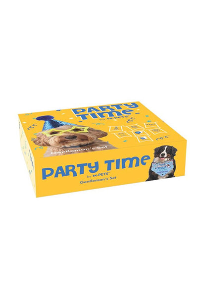 M-PETS Party Time Birthday Set for Male Dogs 20X20X7 cm