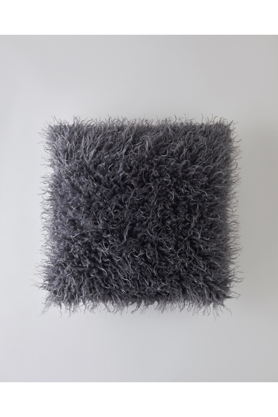 English Home Husă de pernă moale 45x45 cm gri