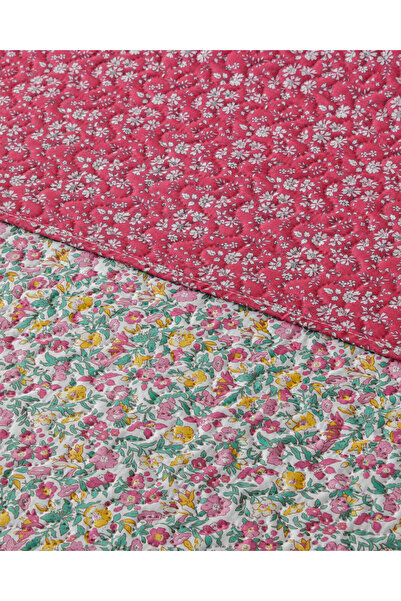 English Home Mira Blush Çift Kişilik Çok Amaçlı Örtü 200x220 cm Fuşya