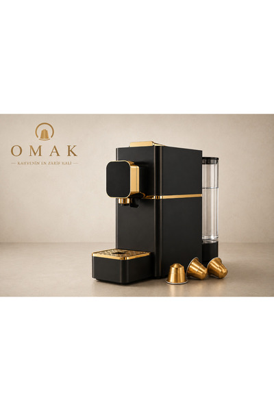 OMAK GIDA OMAK KAPSÜL KAHVE MAKİNASI / AYRI SICAK SU NOZÜLLÜ SV826H BG