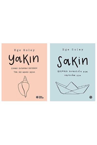 Doğan Kitap Ege Soley Seti Yakın + Sakin 2 Kitap