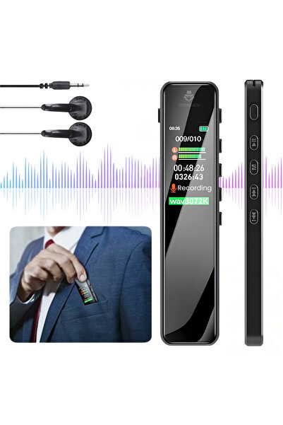 Spionescu Reportofon profesional cu activare vocală, GL-82, MP3 - 16 GB