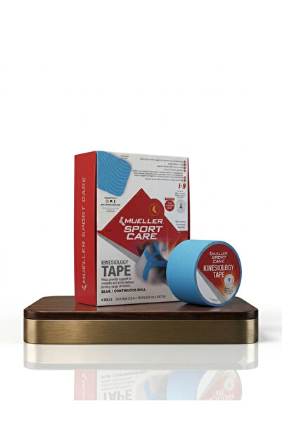 MUELLER SPORT CARE KINESILOGY TAPE MAVİ 5 CM X 5M