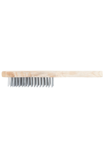 Evotools Wire Brush Wooden Handle - Length 130 mm Width 40 mm No. of rows 5