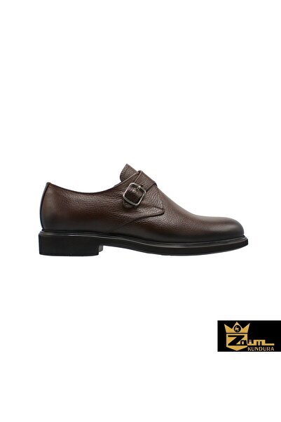Zaim Kundura Men's Brown Genuine Leather Shoes 342792124-1