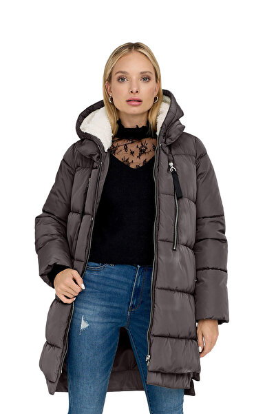 ONLY ONLNEWNORA LONG PUFFER COAT CC OTW Жіночий червоний пуховик - 15304792