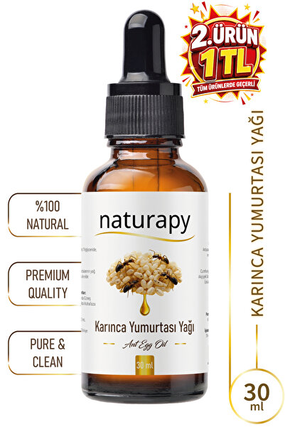 NATURAPY زيت بيض النمل (Ant Egg Oil) للنقع والتقطير |   زيت استخلاص 30 مل في ...