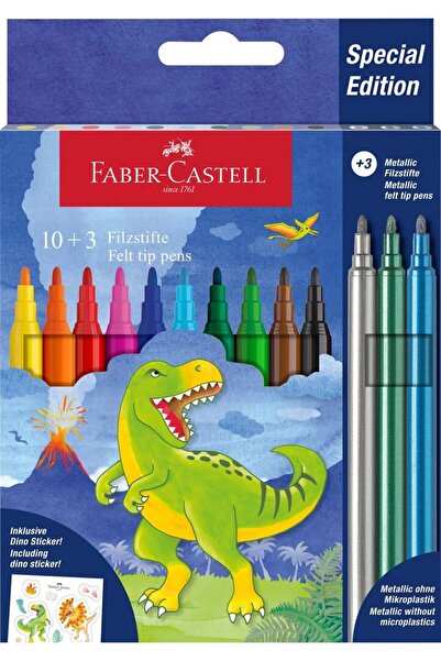 Faber Castell Set 10+3 figurine Dinozauri