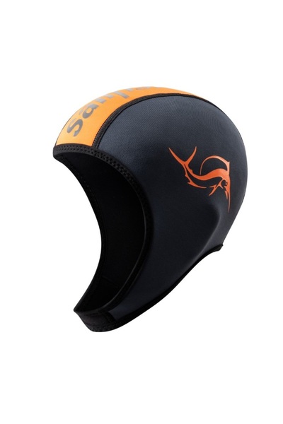 sailfish Cască de înot din neopren - Negru/Portocaliu - L