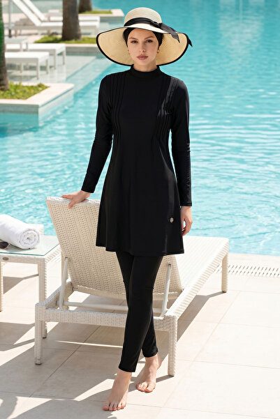 InStyle 6021 Siyah Tesettür Mayo
