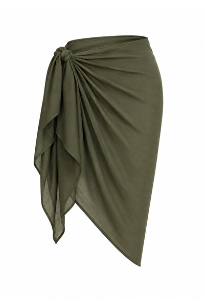 KRAFTELLA Bohem Kraş Pareo /Yandan Bağlamalı Plaj Şalı/70*180 Kraş Pareo – Ço...