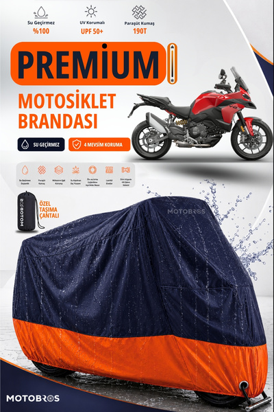 Motobros Yamaha Nmax 155 Luxury Premium - Waterproof Parachute Fabric Motorcy...