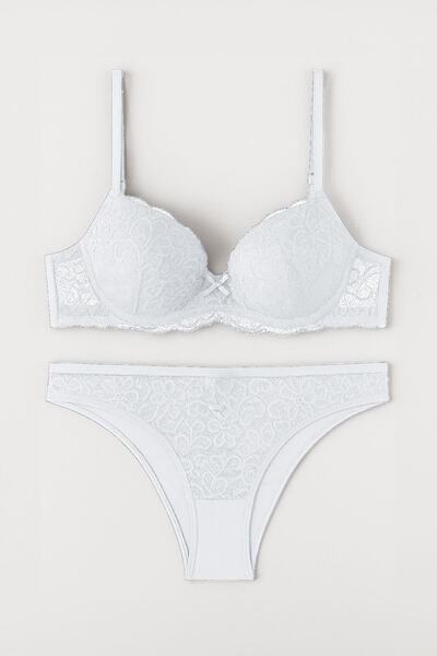 Pierre Cardin Set de sutien obișnuit cu susținere din dantelă pentru femei