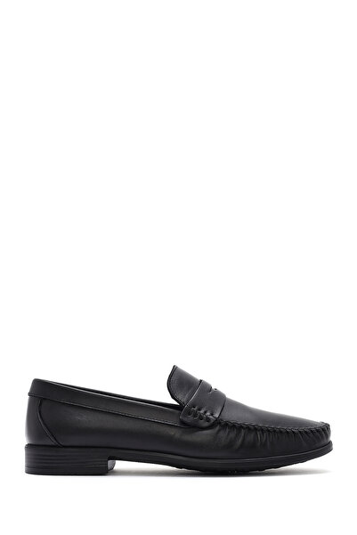 Derimod Erkek Siyah Deri Loafer 26SFD754118