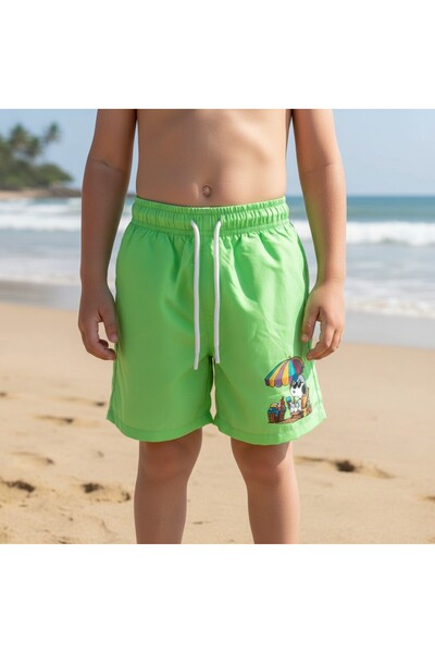 MİLAYS LİFE HOME COLLECTİON PANTALONI SCURT DE MARE CU REȚE DE REȚE CU șiretu...