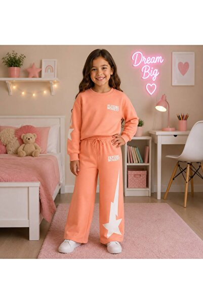 Fil Kids Set de trening cu mânecă lungă, 100% bumbac, pentru fetiță, cu model...