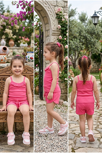 meyastore Girl's Shorts Set