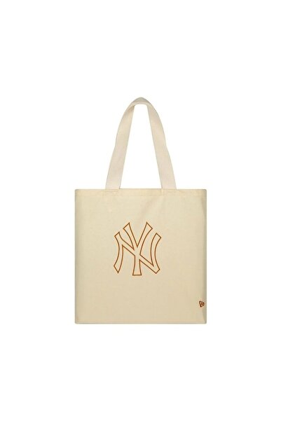 NEW ERA LEAGUE ESSENTIAL TOTE BAG NEYYAN IVOSTF Unisex Bej geantă - 60357007