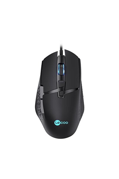 Lecoo MG1101 Kablolu RGB 6400 DPI 8 Tuşlu Gaming Optik Oyuncu Mouse Siyah
