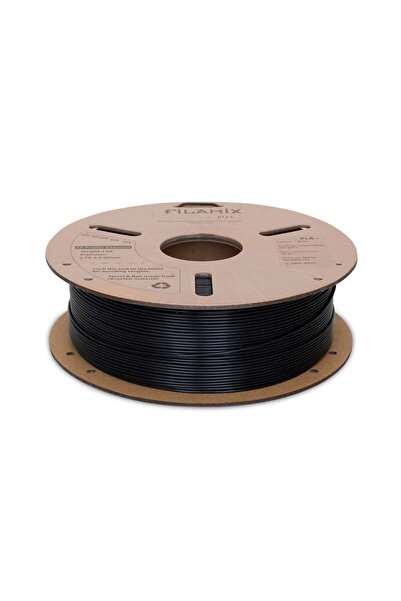 FİLAMİX PLA+ Siyah 3D Filament 1.75mm 1kg - Teknoartshop