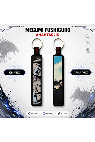 KeyB Jujutsu Kaisen Megumi Fushiguro Anime Anahtarlık Çanta Aksesuarı Hediyel...