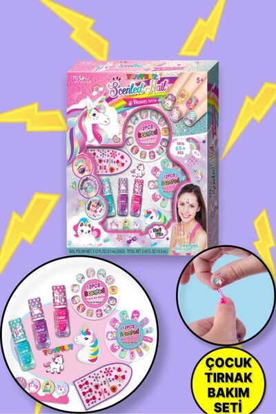 TOYFEST Tokidas Scented Nail Beauty Art Set - Kokulu Tırnak Güzellik Seti