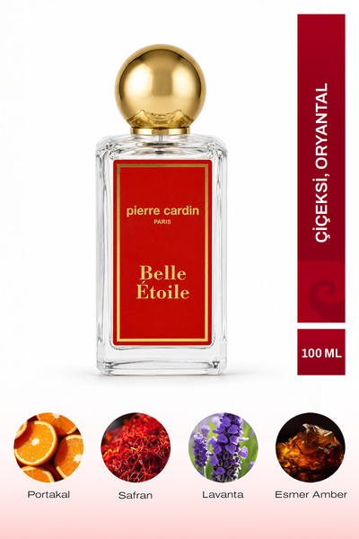 Pierre Cardin Belle Etoile EDT Kadın Parfüm 100 ml|Oryantal, Çiçeksi|Portakal...