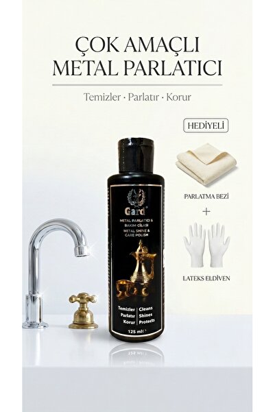 Gard Metal Parlatıcı & Bakım Cilası 125 ml - Bakır, Pirinç, Bronz, Krom Tüm M...