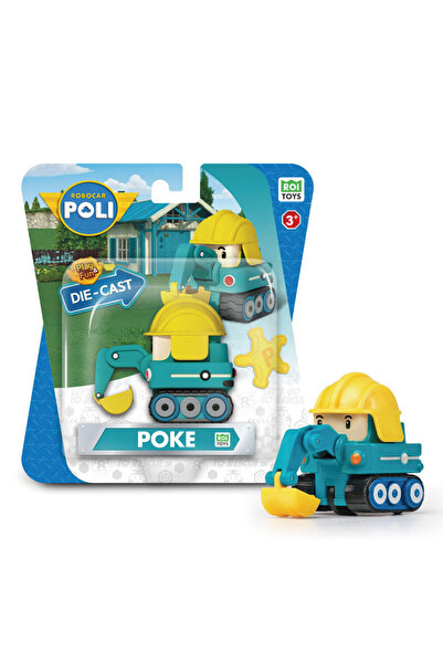 Robocar Poli Metal Araç Karakter Figür Poke POLI/MRT-607
