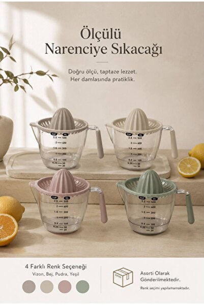 Okyanus Home Metered Citrus Juicer