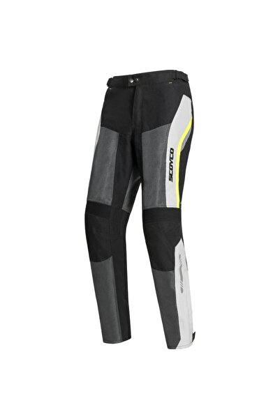 MOTOANL Motorcycle Pants Summer Protected Airable Mesh Zones Yellow Trousers
