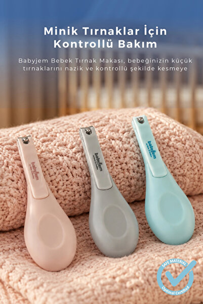 Babyjem Mavi Kolay Kavrama Tırnak Makası