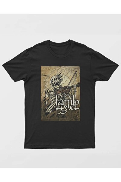buzagi tasarım ürünleri Lamb of God Regular Unisex T-Shirt